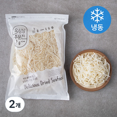 백진미오징어채 (냉동), 1kg, 2개