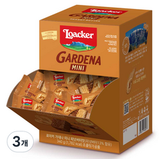 Loacker 萊佳哈斯 迷你花生夾心酥, 340g, 3盒