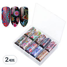 esthe HauteZen 自助美甲藝術貼紙10種組, 1, 2組