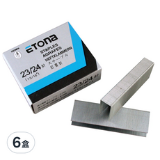 ETOna 釘書針 23/24針 適用E-260, 24針號, 6盒