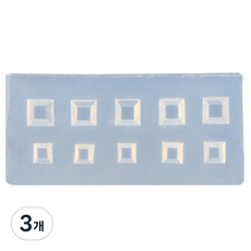 Nail Sketch 3D美甲模具, 7 正方形方塊 小, 3個