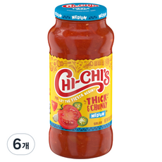 치치스 미디엄 살사소스, 454g, 6개