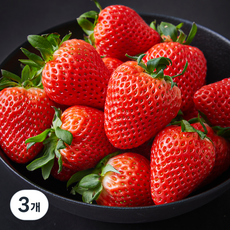 GAP 인증 넥스트온 매드베리 딸기, 330g, 3개