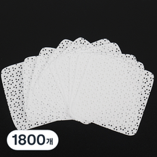 러빙랩 네일 플라워 엠보 젤 와이퍼, 화이트, 1800개