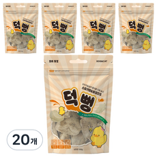초심 강아지 덕뻥 동결건조 간식 트릿, 100g, 20개, 오리