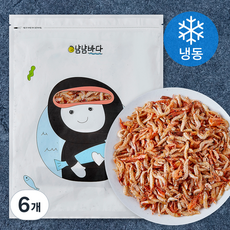 냠냠바다 국내산 보리새우 (냉동), 100g, 6개, 1개입