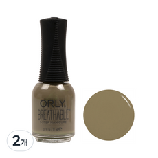 ORLY 透氣護甲油 2070044 Don't Leaf Me Hanging, #2070044 Don't Leave Me Hanging, 11ml, 2個