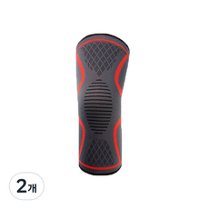 라이프플러스 고급 보온 무릎 밴드 레드 7096, 2개