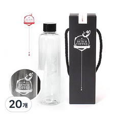 Glassdomae DT500 PET瓶包裝組合 選項 1, 500ml, 20個