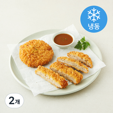 야미푸드 네이처 순살 등심 돈가스 10개입 (냉동), 1kg, 2개