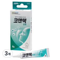 동국제약 코앤텍 민트 8g, 3개