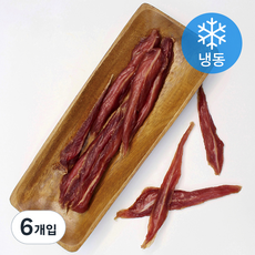 반려동물 전남 나주 오리 육포 50g (냉동), 안심, 6개