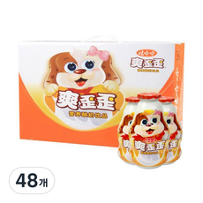 와하하 상와이 소프트 드링크 우유, 48개, 200ml