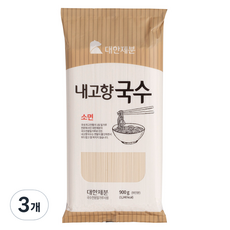 대한제분 곰표 내고향국수, 900g, 3개
