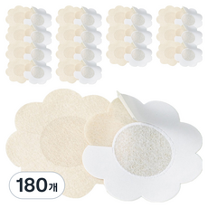 이롭상회 남성용 자신감 니플밴드 일회용 플라워형, 180개