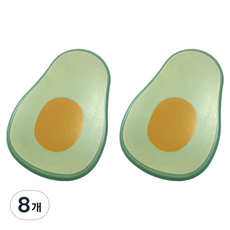 소울리치 콘텍트렌즈 케이스, 아보카도, 8개