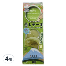 이치오카세이카 촉촉 스팀케이크 말차맛, 160g, 4개