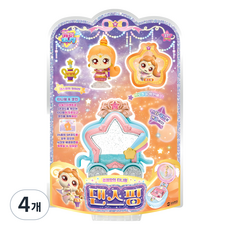 Catch Teenieping 流星 舞蹈萌可 公仔, 4個