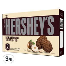 허쉬 헤이즐넛 와플, 146g, 3개