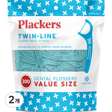 flackus 雙線牙線, 300件, 2個