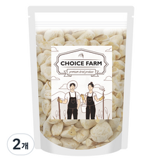 초이스팜 원물그대로 바로먹는 동결건조 통마늘, 2개, 120g