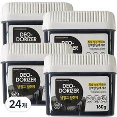 Herb Story 活性碳凝膠冰箱除臭劑 正品, 160g, 24個