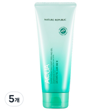네이처리퍼블릭 슈퍼 아쿠아 맥스 소프트 필링 젤, 155ml, 5개