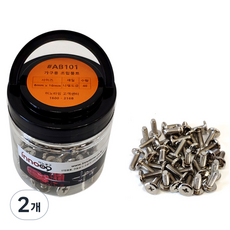 Innotime 傢俱用組裝螺栓 6 x 10 mm AB101, 2個