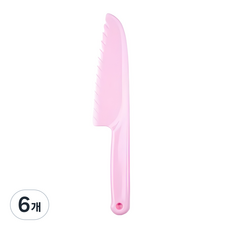 유아안전칼, 핑크, 소, 6개 핑크, 소, 6개