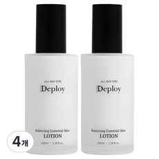 디플로이 밸런싱 에센셜 스킨 로션, 4개, 100ml