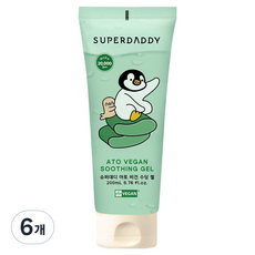 SUPER DADDY Ato 舒緩凝膠, 6個, 200ml