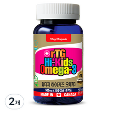 TONG Life 孩童Omega-3魚油膠囊, 150顆, 2罐