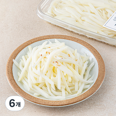 식탁위의사계 녹선 감자채볶음, 200g, 6개