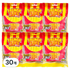 감자튀김 모양 젤리, 100g, 30개