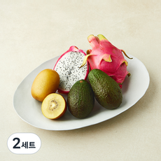 못난이 기타 열대과일 용과 + 골드키위 + 아보카도 세트 B 1.6kg, 2세트