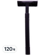 드위트리 Simple 일회용 면도기 블랙, 1개입, 120개