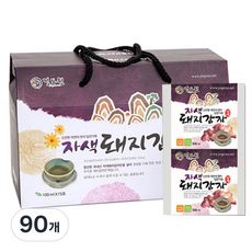 정도원 자색돼지감자 진액, 90개, 100ml
