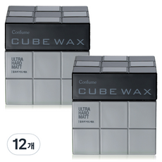 과일나라 올트라 하드매트 큐브 헤어왁스, 80g, 12개