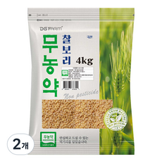 대구농산 무농약 찰보리, 4kg, 2개
