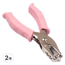 코히모 수동 종이 문서 펀칭 타공기 6mm 4W140, 1공, 2개