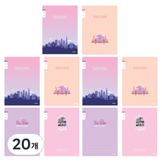 ibis 小學3-6年級 英文窄行 女童 12226 4種設計 筆記本, 隨機出貨, 20個