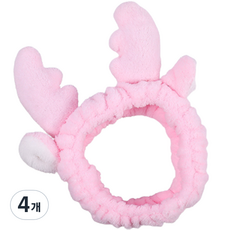 아름트리 큐트 세안 밴드, 핑크, 4개