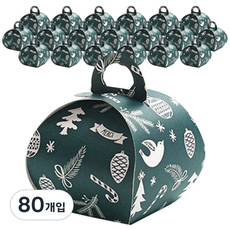 hello moris 南瓜包裝盒, 森林綠聖誕, 80個