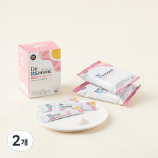 드시모네 프로바이오틱스 키즈 스텝1 딸기향 30포, 45g, 2개