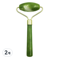 옥석 괄사 두피 바디 지압, 스타일 2, 2개