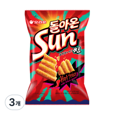 오리온 돌아온 썬 핫스파이, 80g, 3개