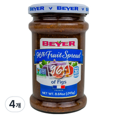 BEYER 무화과 프루트 스프레드, 245g, 4개