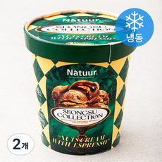 나뚜루 넛츠 크림 위드 에스프레소 아이스크림 (냉동), 474ml, 1개입, 2개