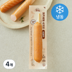 닭신 닭가슴살 소시지 프랑크 (냉동), 70g, 4개