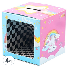 넥트론 과학 실험 매직 저금통 DIY 키트 80 x 80 x 80 mm, 4개
